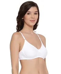 LUX LYRA Trendy Fancy Cotton Solid Basic Bras For Women-thumb2