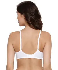 LUX LYRA Trendy Fancy Cotton Solid Basic Bras For Women-thumb3