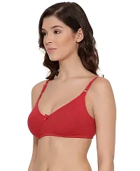 LUX LYRA Trendy Fancy Cotton Solid Basic Bras For Women-thumb1