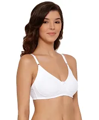 LUX LYRA Trendy Fancy Cotton Solid Basic Bras For Women-thumb2