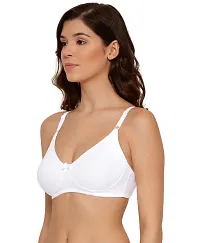 LUX LYRA Trendy Fancy Cotton Solid Basic Bras For Women-thumb1