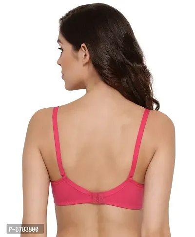 LUX LYRA Trendy Fancy Cotton Solid Padded Bras For Women-thumb4