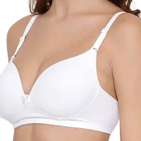 LUX LYRA Trendy Fancy Cotton Solid Padded Bras For Women-thumb4