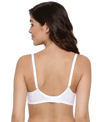 LUX LYRA Trendy Fancy Cotton Solid Padded Bras For Women-thumb3