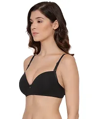 LUX LYRA Trendy Fancy Cotton Solid Padded Bras For Women-thumb1