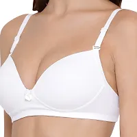 LUX LYRA Trendy Fancy Cotton Solid Padded Bras For Women-thumb4