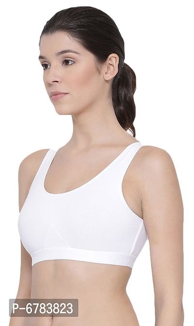 Buy LUX LYRA Trendy Fancy Cotton Solid Sports Bras For Women