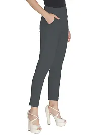 Lux Lyra Styish Cotton Solid Ethnic Pants For Women-thumb1