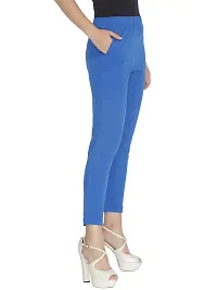 Lux Lyra Styish Cotton Solid Ethnic Pants For Women-thumb2