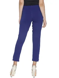 Lux Lyra Styish Cotton Solid Ethnic Pants For Women-thumb2