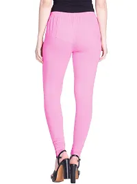 Lux Lyra Styish Cotton Solid Skinny Fit Leggings For Women-thumb3