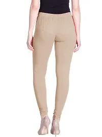 Lux Lyra Styish Cotton Solid Skinny Fit Leggings For Women-thumb3