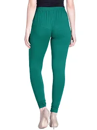 Lux Lyra Styish Cotton Solid Skinny Fit Leggings For Women-thumb3