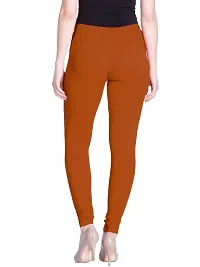 Lux Lyra Styish Cotton Solid Skinny Fit Leggings For Women-thumb3