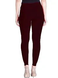 Lux Lyra Styish Cotton Solid Skinny Fit Leggings For Women-thumb3