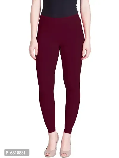 Lux Lyra Styish Cotton Solid Skinny Fit Leggings For Women