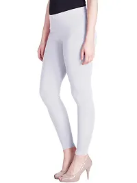 Lux Lyra Styish Cotton Solid Skinny Fit Leggings For Women-thumb2