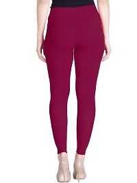 Lux Lyra Styish Cotton Solid Skinny Fit Leggings For Women-thumb3