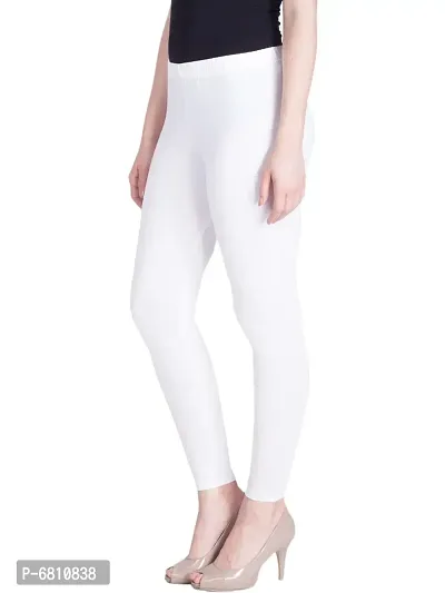 Lux Lyra Styish Cotton Solid Skinny Fit Leggings For Women-thumb3