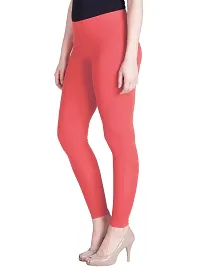 Lux Lyra Styish Cotton Solid Skinny Fit Leggings For Women-thumb2