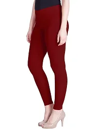 Lux Lyra Styish Cotton Solid Skinny Fit Leggings For Women-thumb2