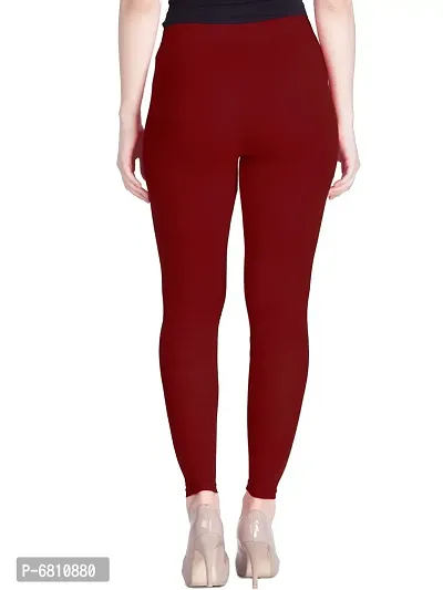 Lux Lyra Styish Cotton Solid Skinny Fit Leggings For Women-thumb4