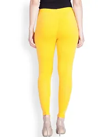 Lux Lyra Styish Cotton Solid Skinny Fit Leggings For Women-thumb3