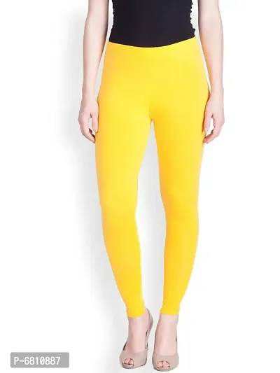 Lux Lyra Styish Cotton Solid Skinny Fit Leggings For Women