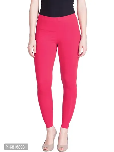 Lux Lyra Styish Cotton Solid Skinny Fit Leggings For Women