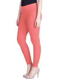 Lux Lyra Styish Cotton Solid Skinny Fit Leggings For Women-thumb2