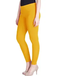 Lux Lyra Styish Cotton Solid Skinny Fit Leggings For Women-thumb2