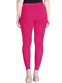 Lux Lyra Stylish Cotton Solid Skinny Fit Leggings For Women-thumb3