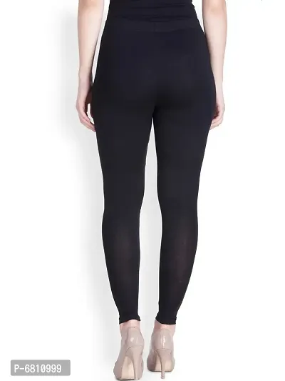 Lux Lyra Styish Cotton Solid Skinny Fit Leggings For Women-thumb4