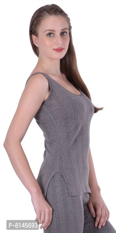 Stylish Fancy Lux Inferno Womens Cotton Thermal Sleevless Top-thumb3