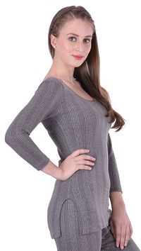 Stylish Fancy Lux Inferno Womens Cotton Thermal Top-thumb2