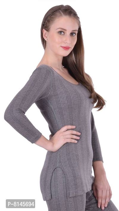 Stylish Fancy Lux Inferno Womens Cotton Thermal Top-thumb3