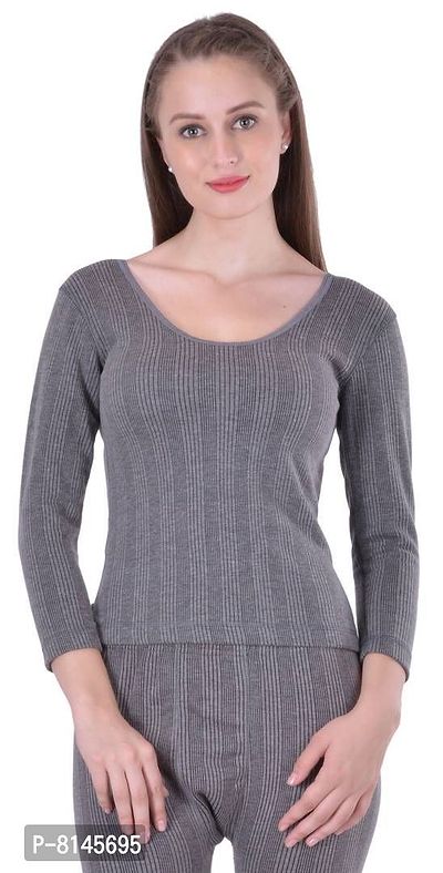 Stylish Fancy Lux Inferno Womens Cotton Thermal Top-thumb0