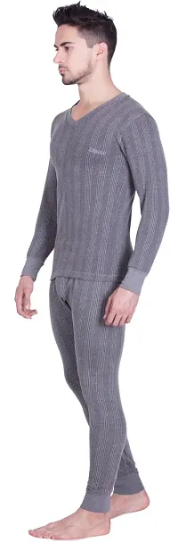 Stylish Fancy Wool Blend Thermal Set For Men-thumb2