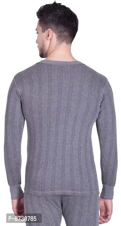 Stylish Fancy Wool Blend Thermal Top For Men-thumb2