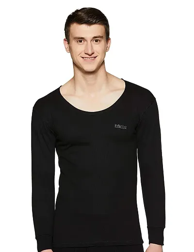 Stylish Fancy Wool Blend Thermal Top For Men