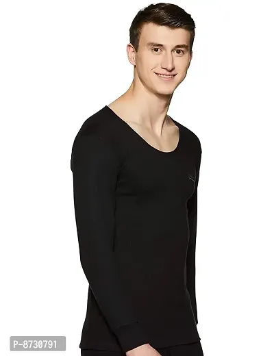 Stylish Fancy Wool Blend Thermal Top For Men-thumb3