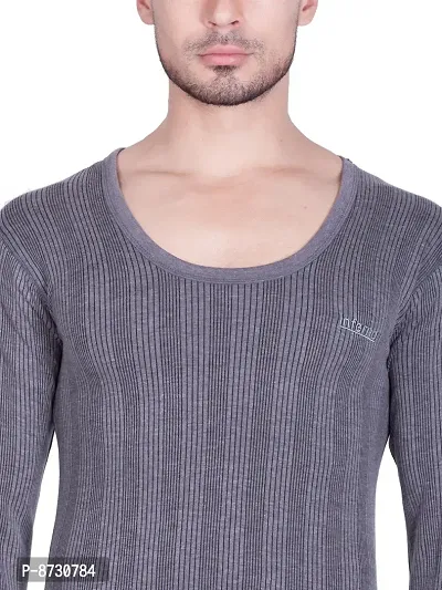 Stylish Fancy Wool Blend Thermal Top For Men-thumb5