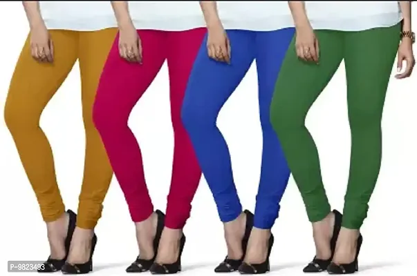 LYRA Legging (Light Blue, Dark Green, Pink, Yellow, Solid)-Lyra_IC_21_33_49_51_FS_4PC