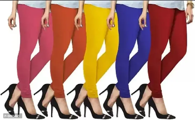 Lyra Ethnic Wear Legging (Dark Blue, Red, Pink, Orange, Yellow, Solid)-Lyra_IC_14_57_60_67_02_5PC