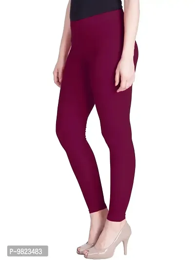 Lyra Women Ankle Length HOT FALSHA Cotton Leggings-thumb3