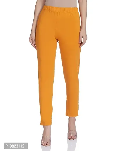 Lux Lyra Fire Orange Free Size Kurti Pant