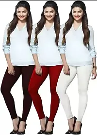 Lyra Ethnic Wear Legging (Red, White, Maroon, Solid)-LYRA_AL_01_02_09_FS_3PC-thumb1