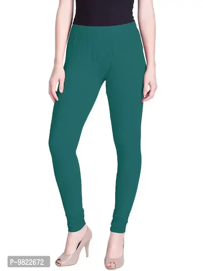 Lux Lyra M.Z.Green Free Size Churidar Leggings