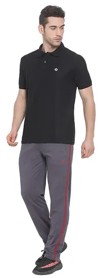 Lux Nitro Men's Black Cotton Polo T-Shirt (Size:X-Large)-thumb4