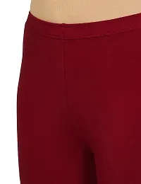 Lux Lyra Women's Slim Fit Leggings (LYRA_AL_13_FS_1PC_Maroon_Free Size)-thumb2